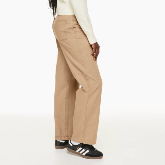 Aritzia  / Sunday Best JADEN pants / Size 10 / beige chinos - Picture 2 of 7